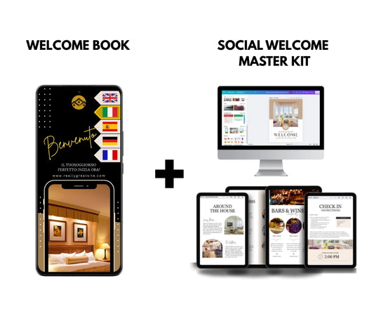 Welcome Book + Social Welcome Marketing