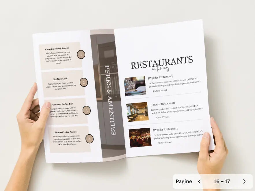 Brochure Welcome Book A4/A5