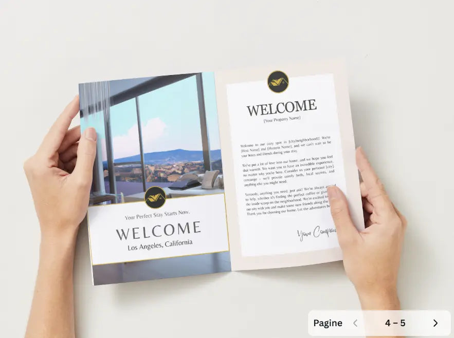 Brochure Welcome Book A4/A5