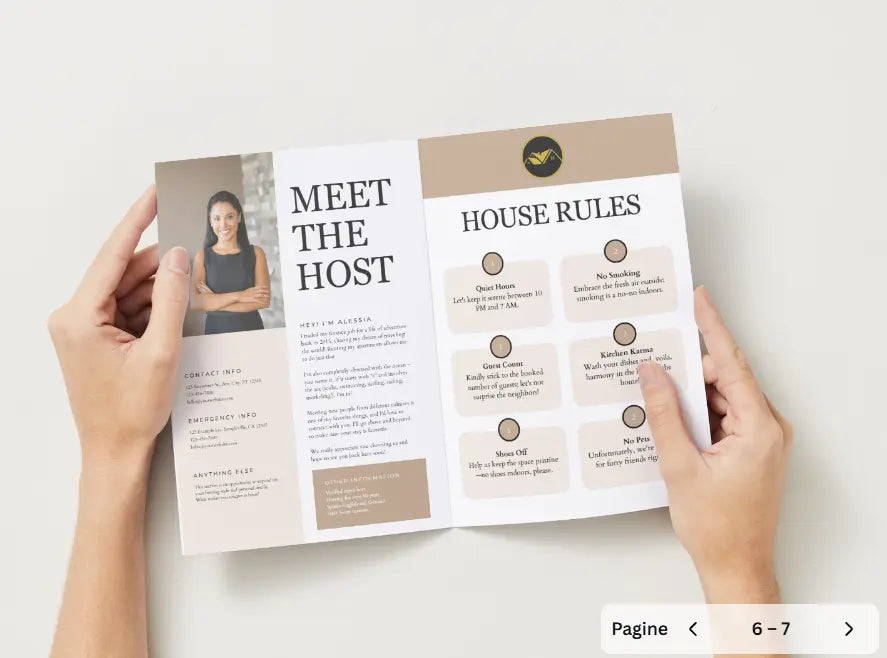 Brochure Welcome Book A4/A5