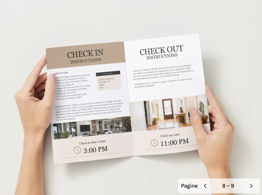 Brochure Welcome Book A4/A5