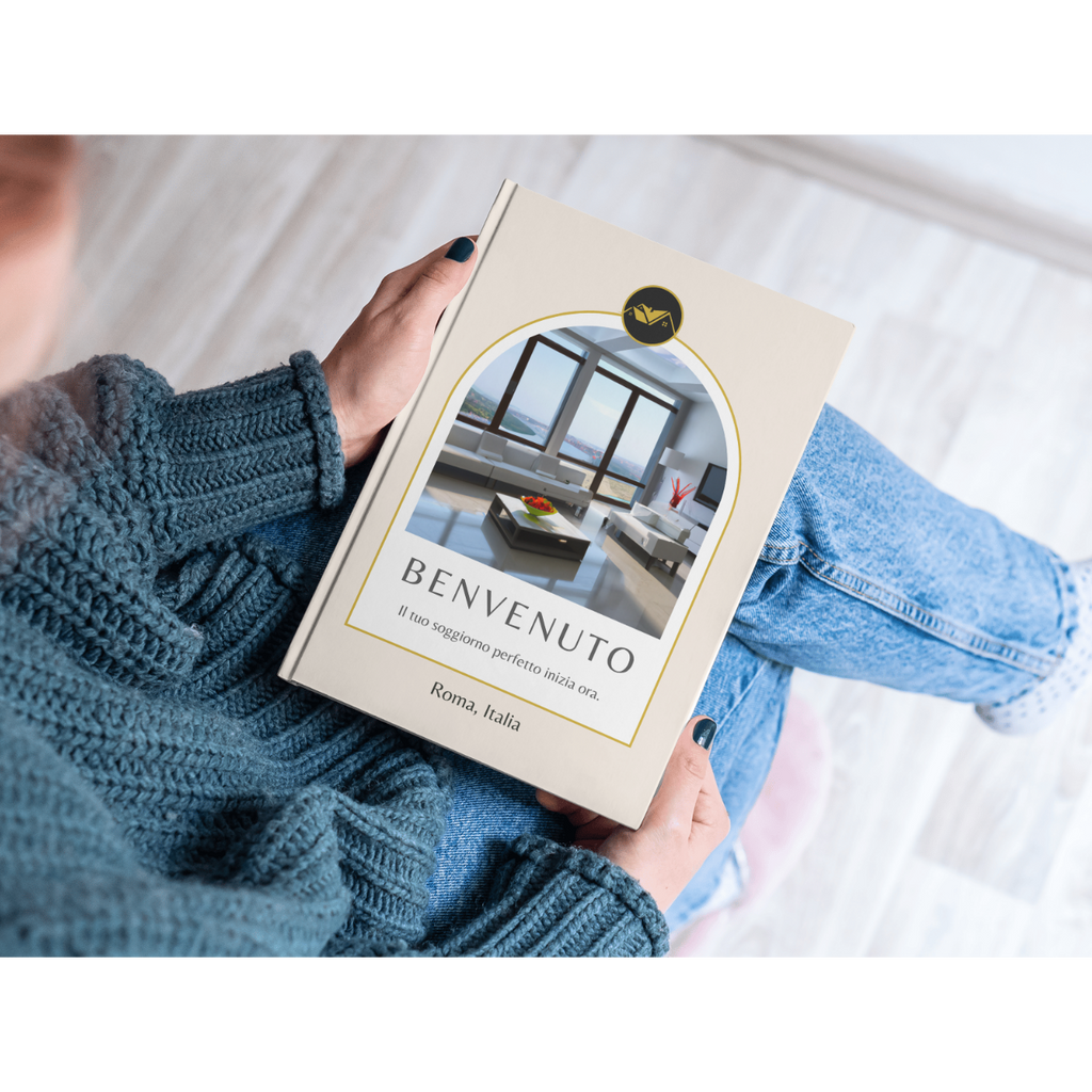 Digital Welcome Book Template A4/A5 – English & Italian