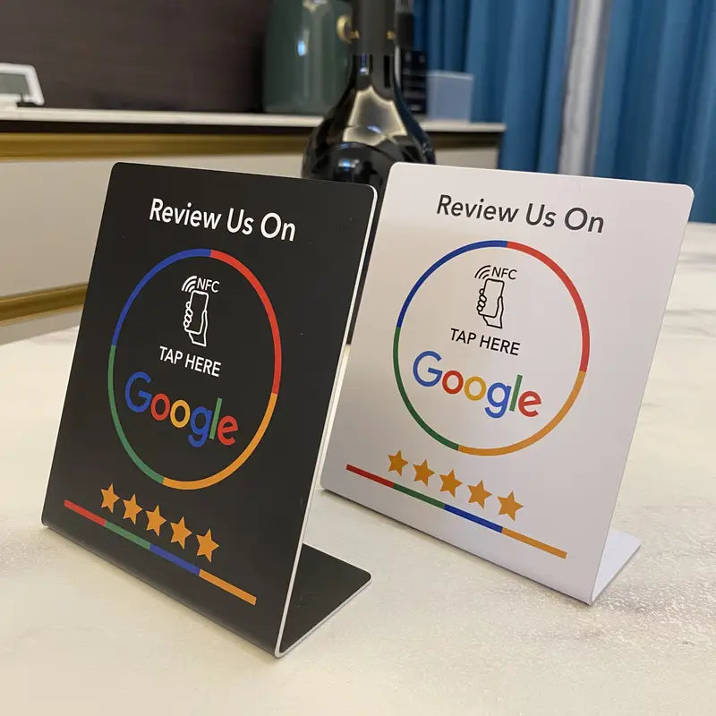 Espositore NFC per Recensioni su Google Review