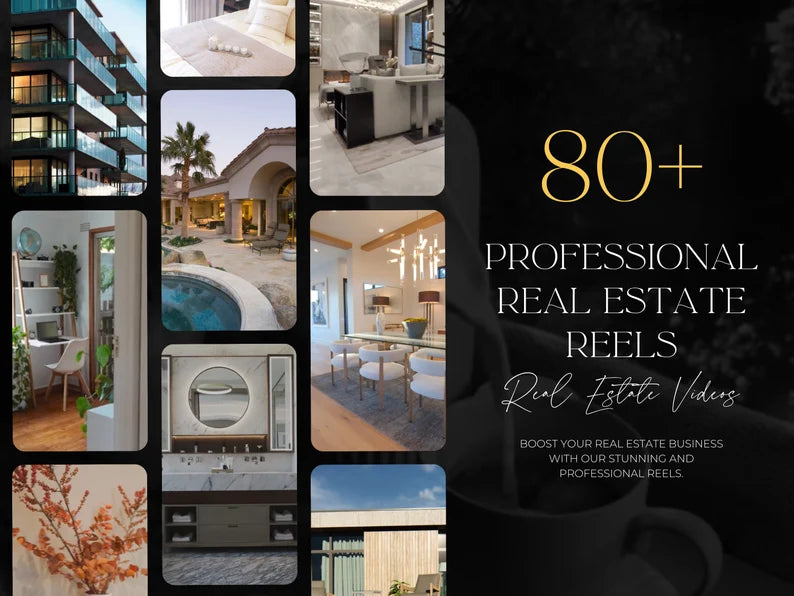 80 REELS VIDEOS REAL ESTATE